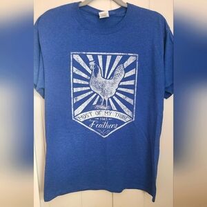 Chicken tribe graphic tshirt